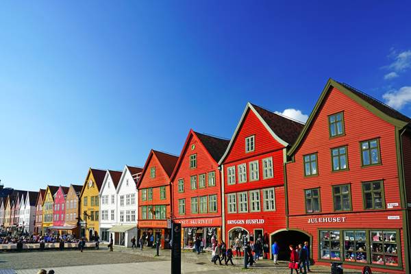 Bryggen colours, Bergen, Norway