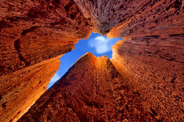 "Looking Up" Cathedral Gorge SP NV