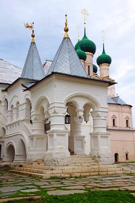 Porch of the Red Hall, Rostov Kremlin, Russia