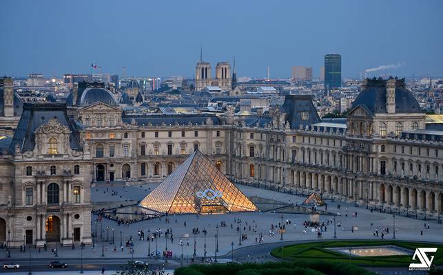 Louvre & Notre Dame