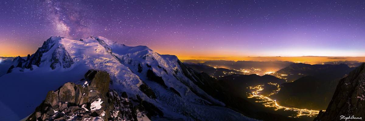 Bonne nuit Mont Blanc