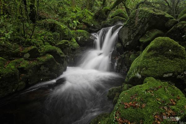 Fervenza no Río Vao da Denonciña