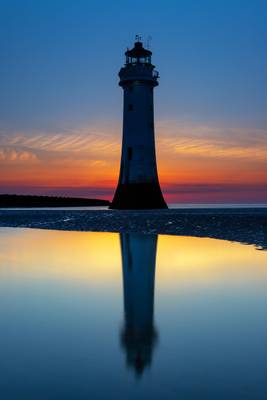 Disused Lighthouse, River Mersey.......