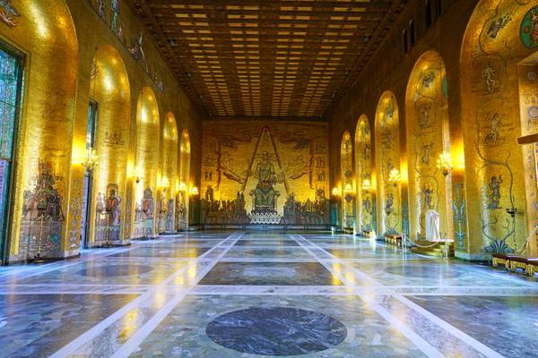 The Golden Room of Stockholm City Hall