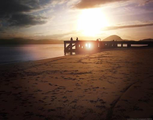 Atardecer en Santoña. Cantabria