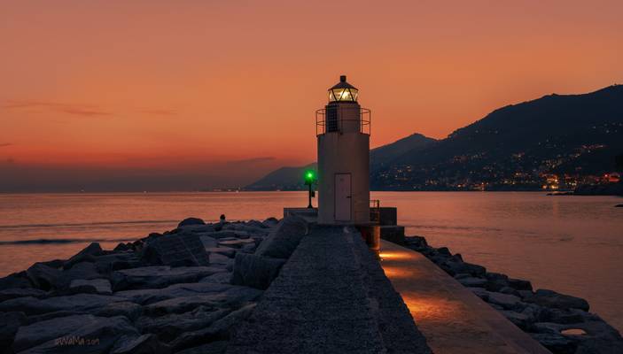 Camogli lighthouse