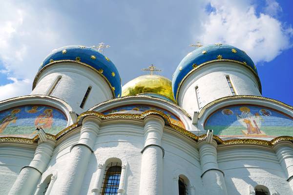 Assumption Cathedral, Trinity Lavra, Sergiyev Posad, Russia