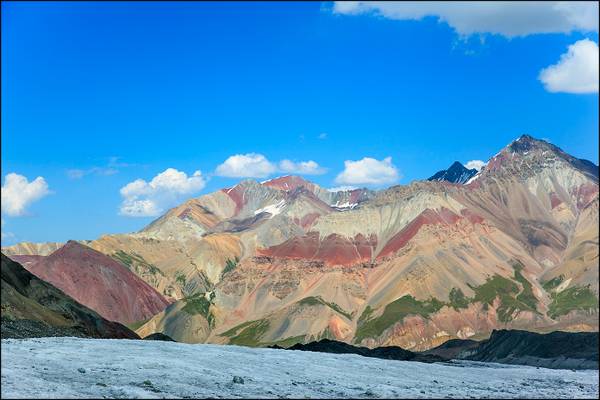 Breathtaking beauty of Pamir mountains
