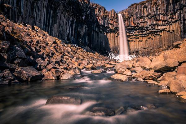 Svartifoss waterfall - Iceland - Travel photography