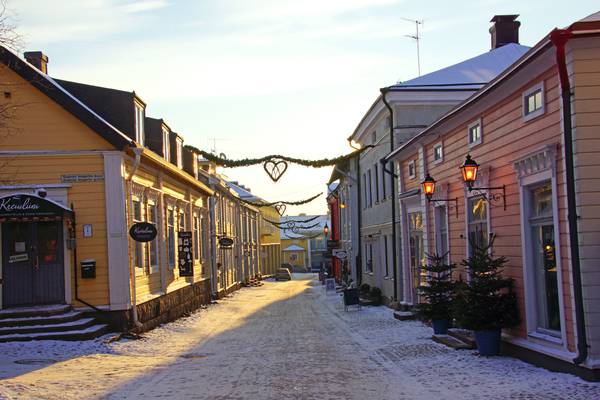 Porvoo old town, Finland