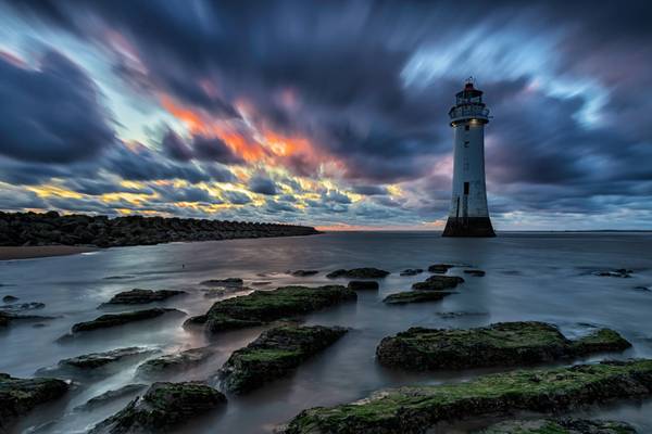 Seascape......with a lighthouse.......