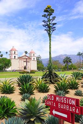 Old Mission Santa Barbara, California