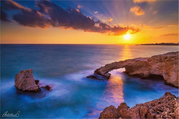 Love Bridge Sunset, Cyprus