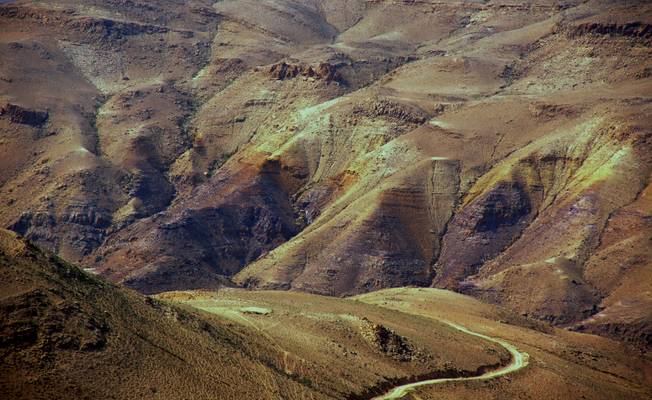 View from Mount Nebo to North