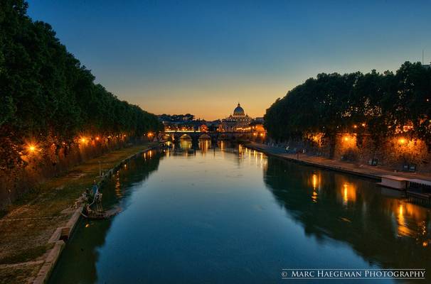 Vatican twilight