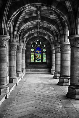 Kelso Abbey Cloisters Mono