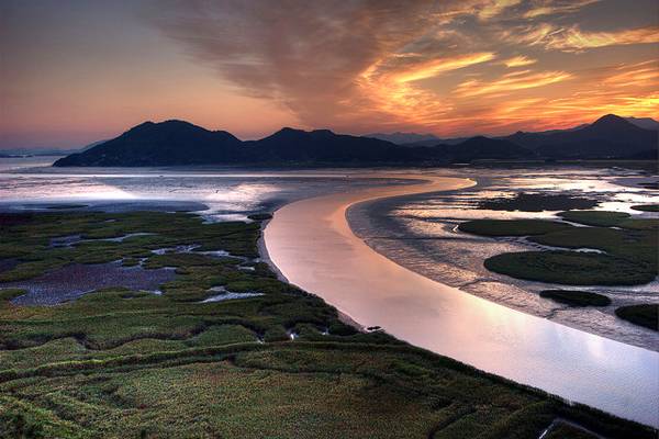 Suncheon Bay Sunset