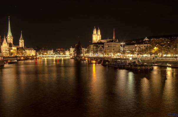 Zurich City Lights