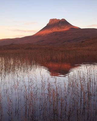 First Light on Stac Pollaidh