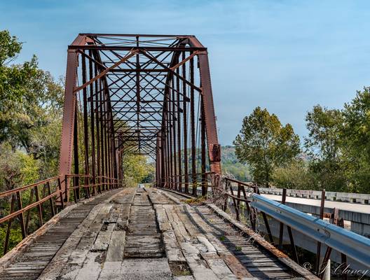 Abandon Bridge on Okla Highway 88