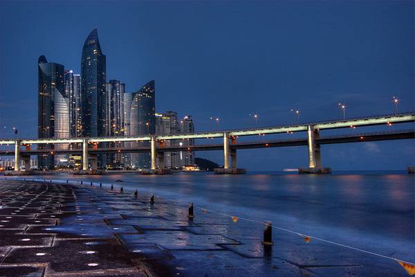 Busan Blue Hour