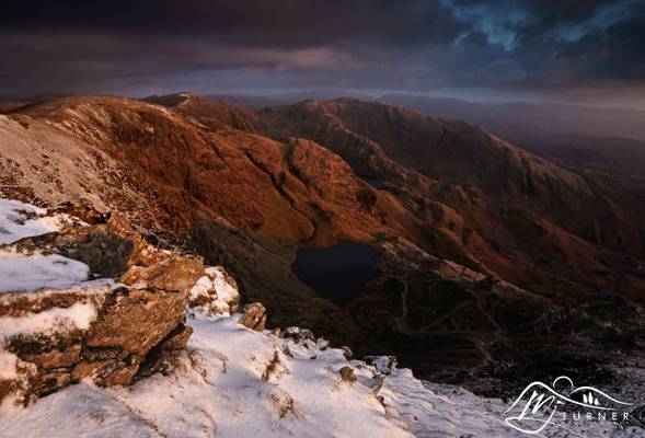 Low Water from Coniston Old Man