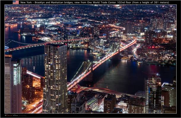 Brooklyn and Manhattan bridges
