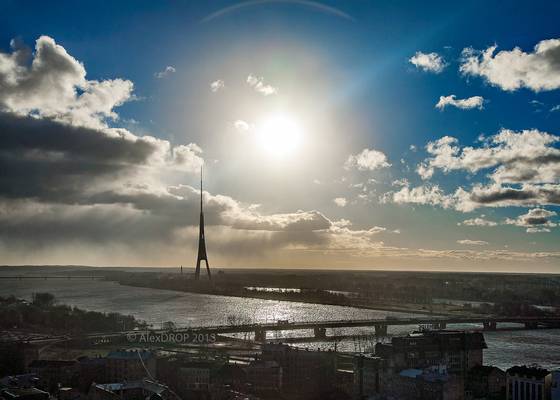 IMG_2588_RAW - A view of Riga TV broadcasting tower