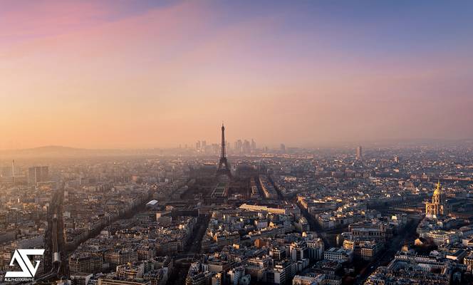 Sunset @ Paris