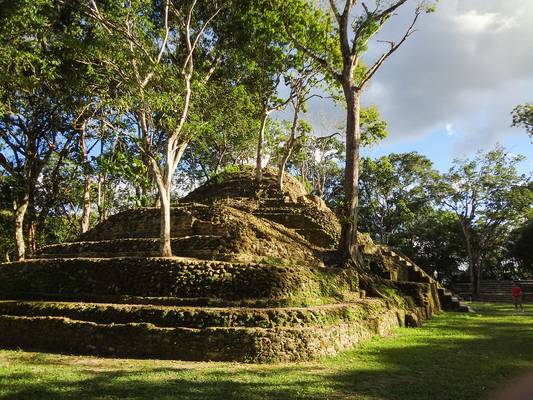 Mayan ruins of Cahal Pech in San Ignacio
