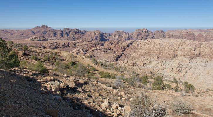 Panorama of Petra