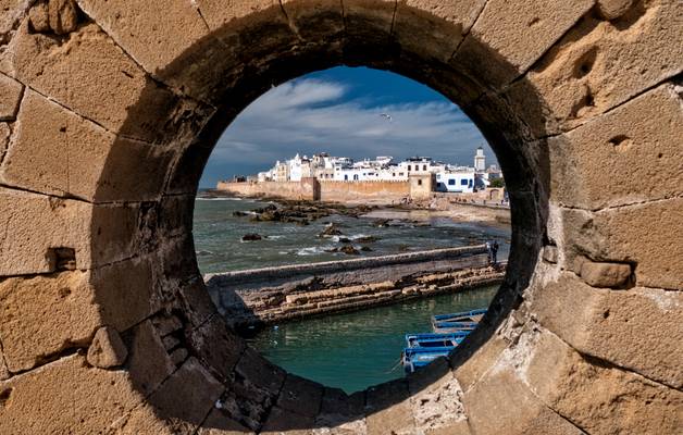Típica postal de Essaouira