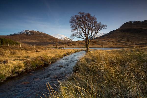 A Loch A' Bhraoin Burn.