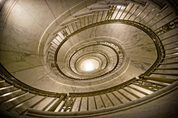 Spiral Stairs, US Supreme Court Building, Washington DC