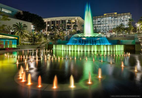 Grand Park Fountains - Los Angeles