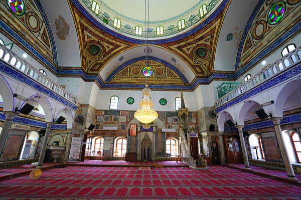 Al-Jazzar Mosque interior, Acre, Israel