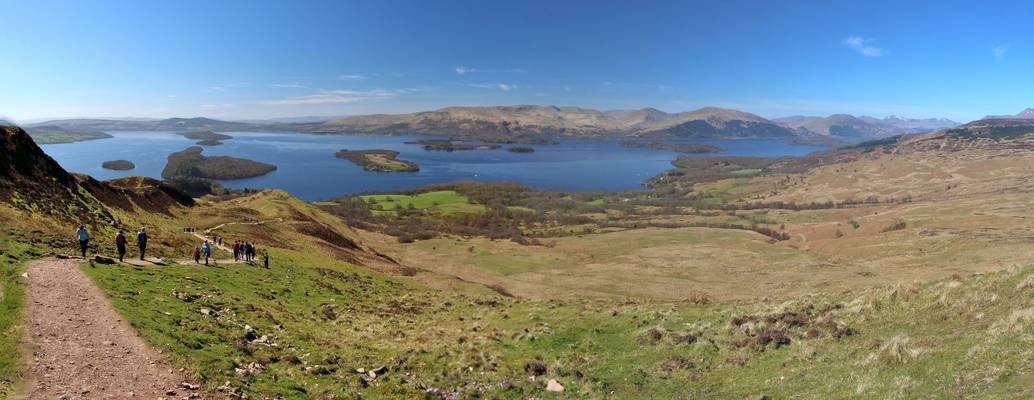 Panorama View from Conic Hill