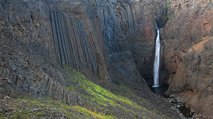 Litlanesfoss Waterfall - Iceland