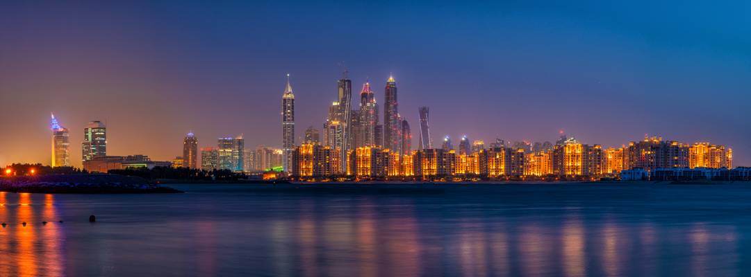 Dubai - Marina Skyline Panorama