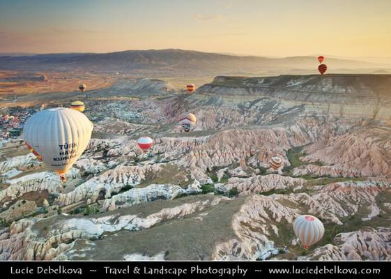 Turkey - Cappadocia - UNESCO World Heritage Site - Göreme National Park - Spectacular volcanic surrealistic landscape