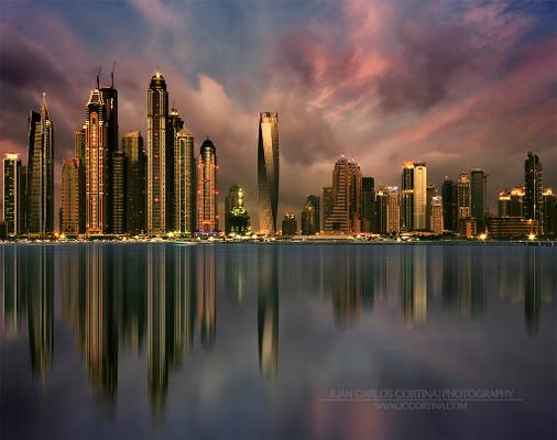 Dramatic Marina Reflections