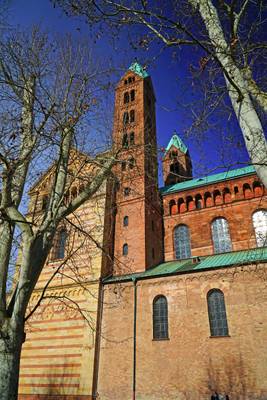 East towers of Speyer Dom, Germany