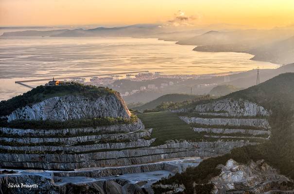 Batterie di Scarpino Sunset