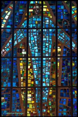 Stained glass Arctic Cathedral