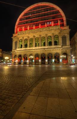 L'opéra by night, Lyon [FR]