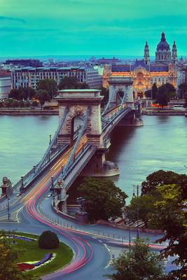 Chain Bridge & Lights