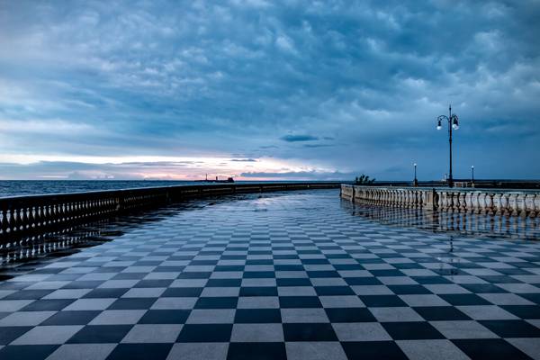 Dopo il temporale sulla Terrazza Mascagni (LI)