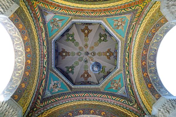 Vault of the entrance gate to Etchmiadzin Cathedral