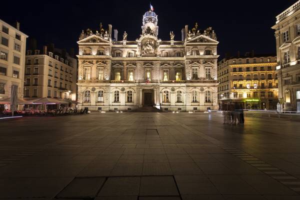 L'hôtel de ville by night, Lyon [FR]