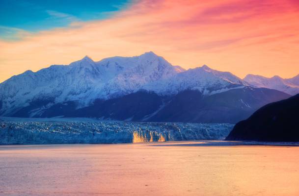 Hubbard Glacier & Sunrise